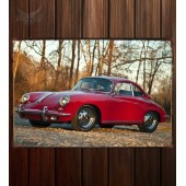 Металлическая табличка Porsche 356 SC Coupe